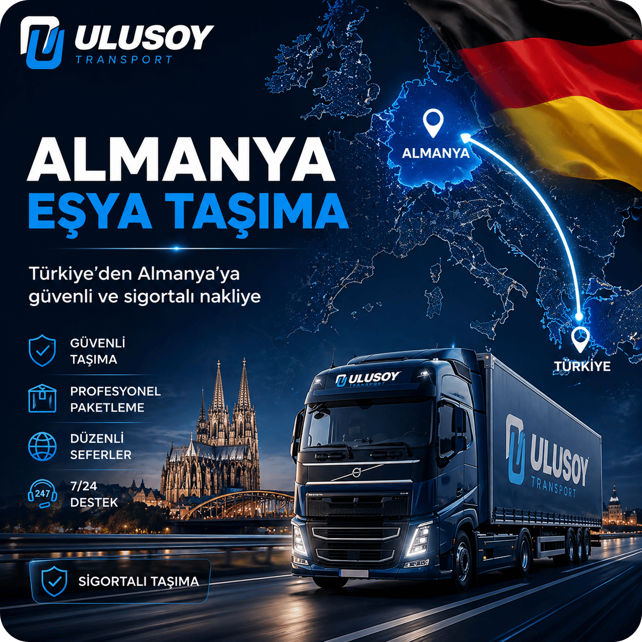 Almanya Eşya Taşıma