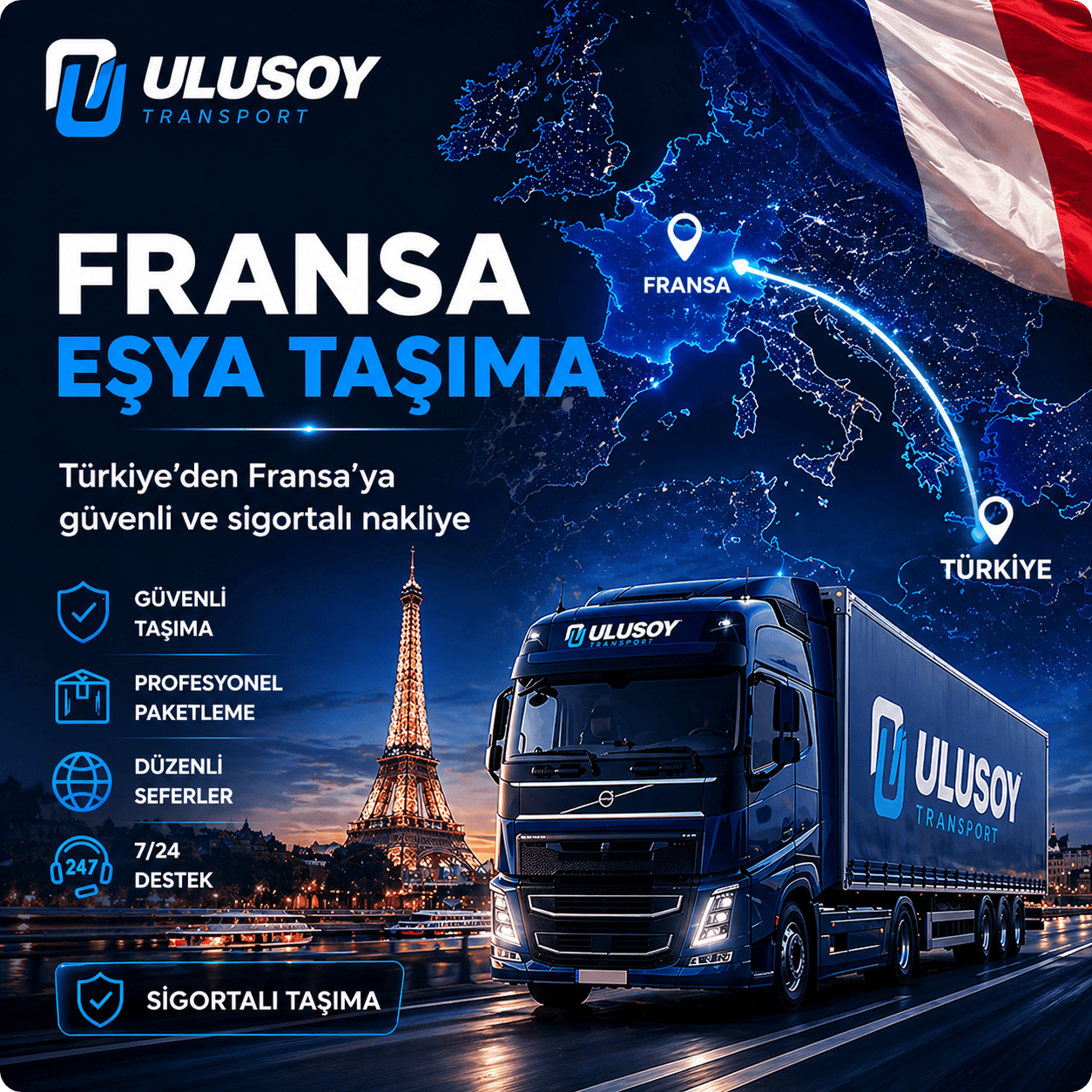 Fransa Eşya Taşıma